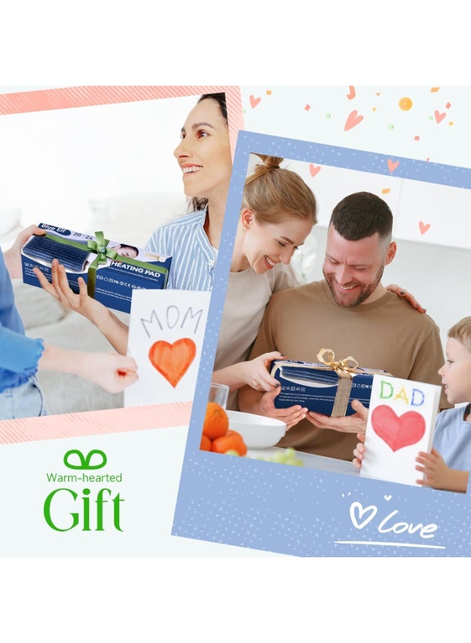 وسادة تدفئة كهربائية XXL للظهر والرقبة والكتف | وسادة قابلة للغسيل بمستويات حرارة متعددة مع إيقاف تلقائي واستخدام الحرارة الرطبة - Image 4